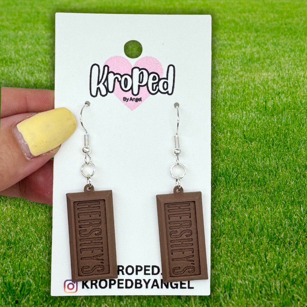 Chocolate Candy Earrings