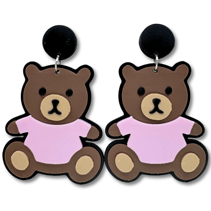 Teddy Bear Earrings