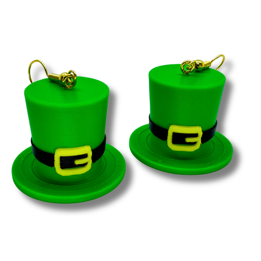 Leprechaun Hat Earrings