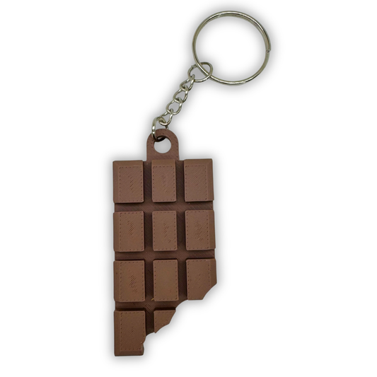 Chocolate Bar Keychain