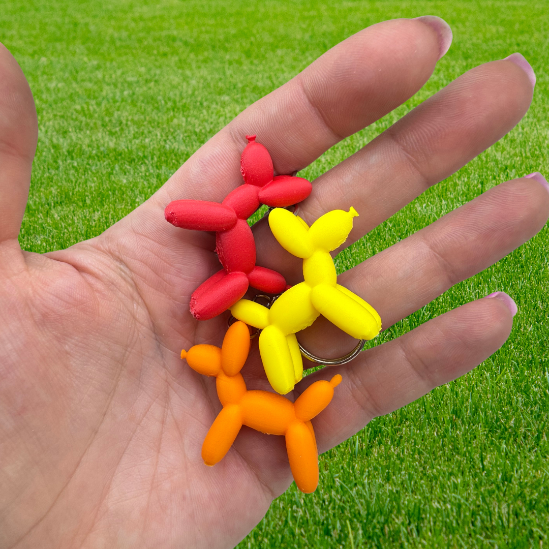 Balloon Dog Keychains