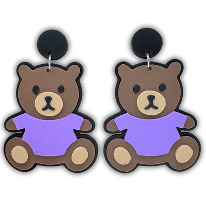 Teddy Bear Earrings