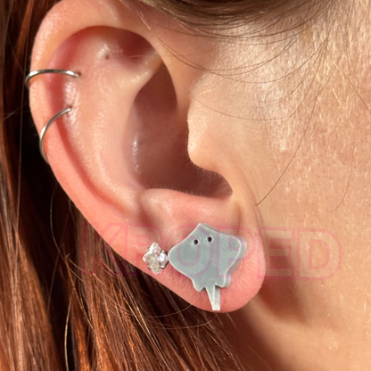 Stingray Stud Earrings