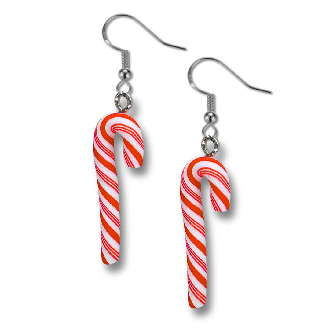 Candy Cane Earrings