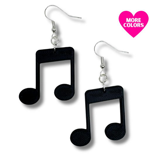 Music Note Earrings