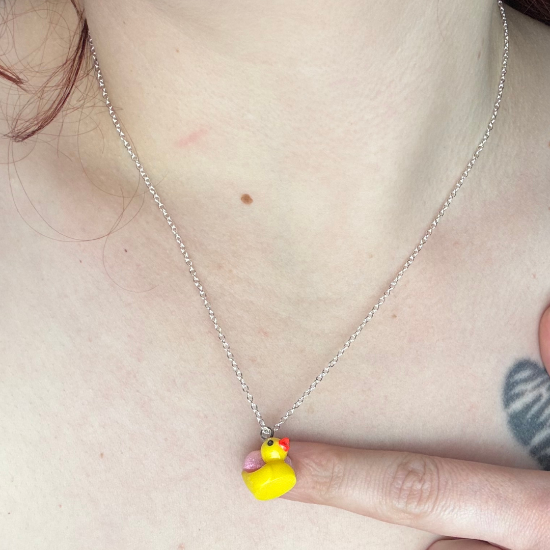 Duck Charm Necklace