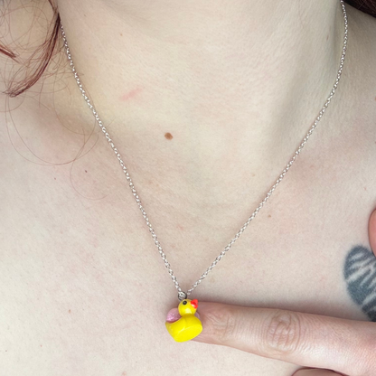 Duck Charm Necklace