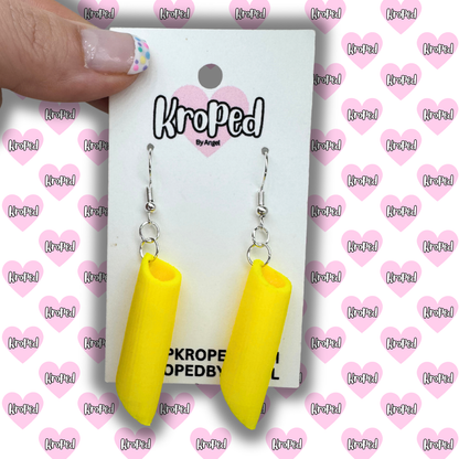 Pasta Noodle Earrings