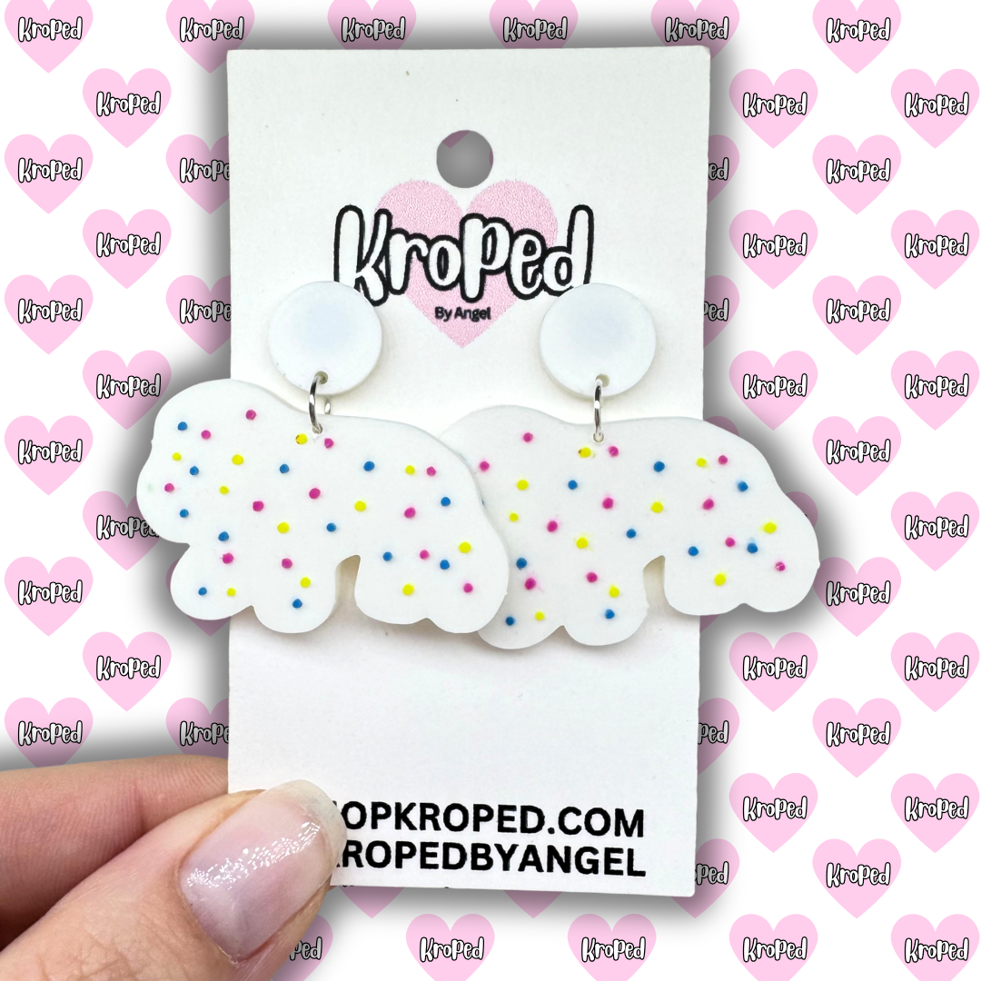 Iced Animal Cookie Earrings