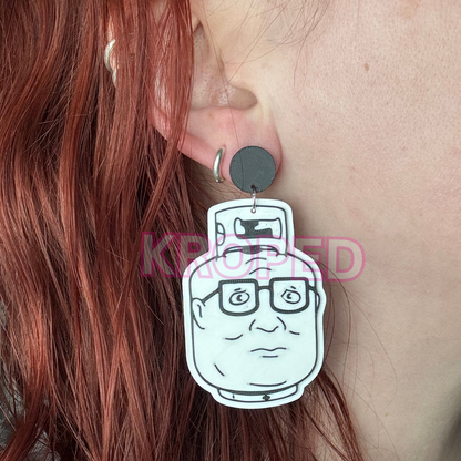 Propane Hank Earrings
