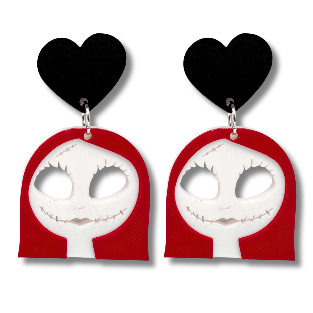 Stitched Up Couple Earrings