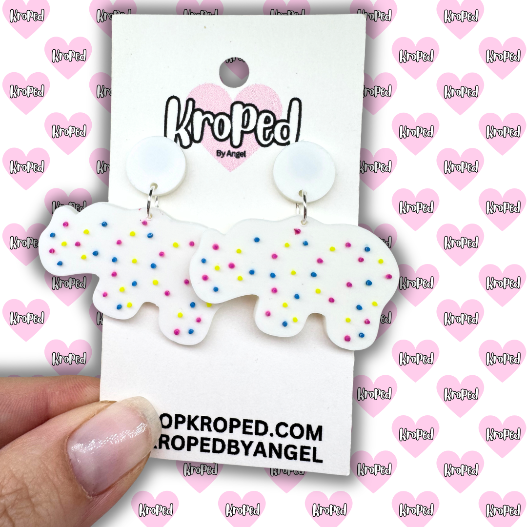Iced Animal Cookie Earrings