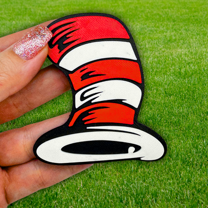 Striped Hat Magnet