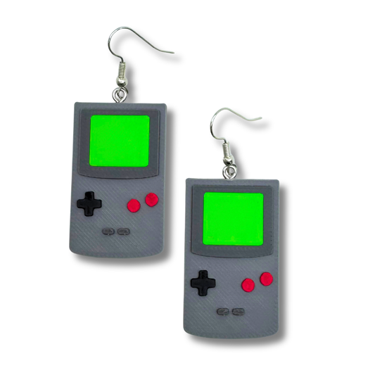 Nostalgic Handheld Gaming Earrings