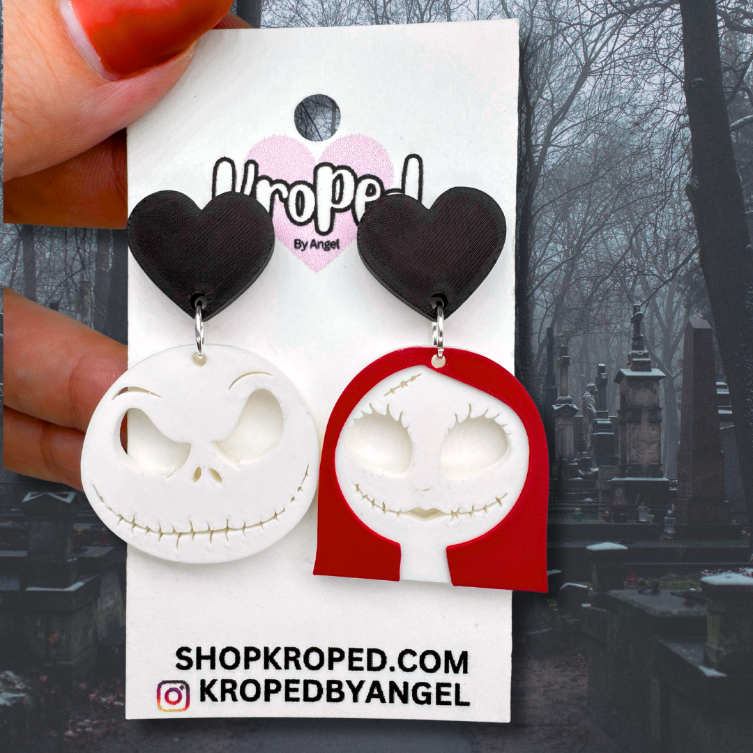 Stitched Up Couple Earrings
