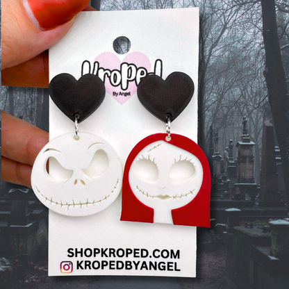 Stitched Up Couple Earrings