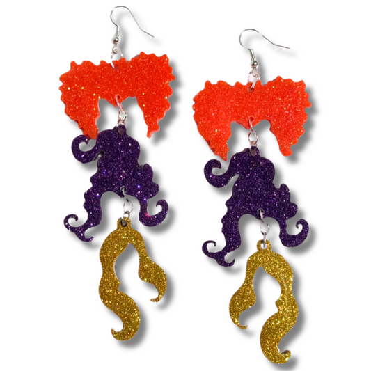 Sanderson Sisters Dangle Earrings