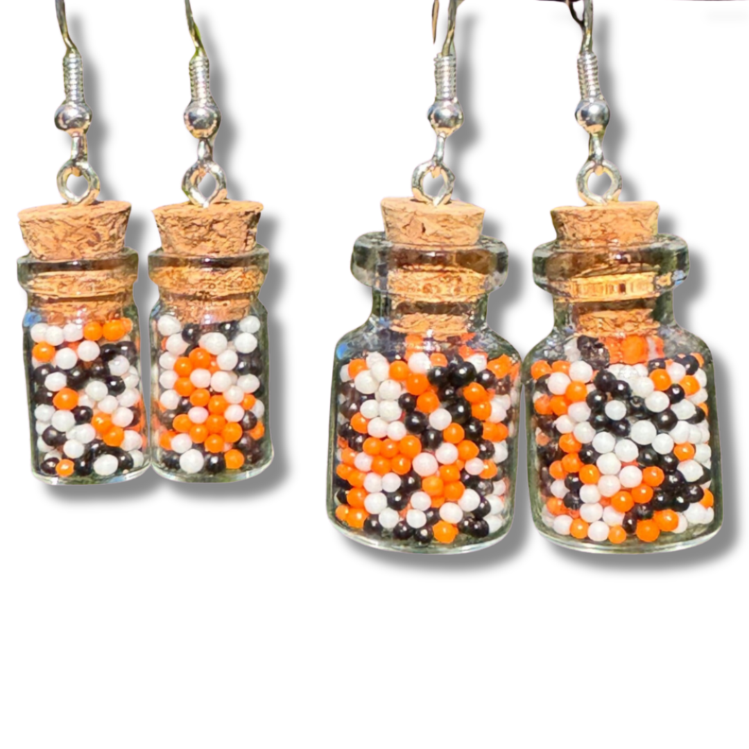 Halloween Candy Jar Earrings