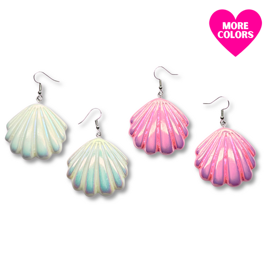 Mermaid Seashell Earrings