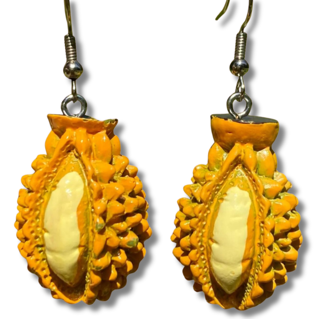 Jackfruit Slice Earrings