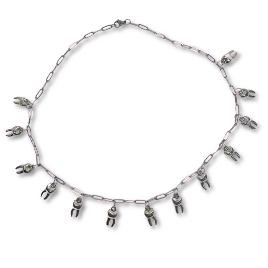 Molar Teeth Necklace