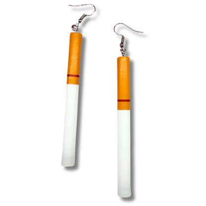 Cigarette Earrings