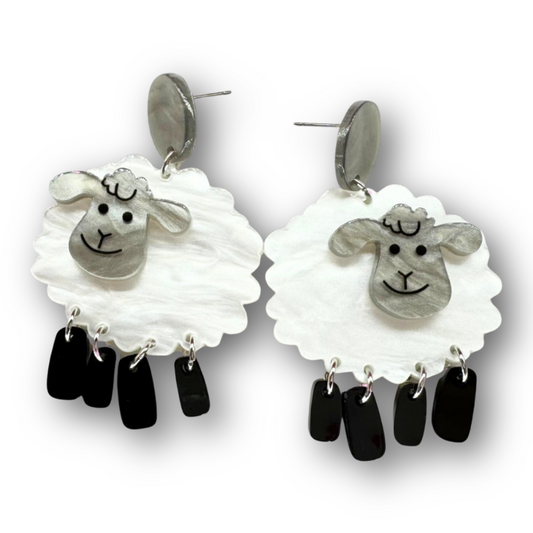 Dancing Sheep Earrings