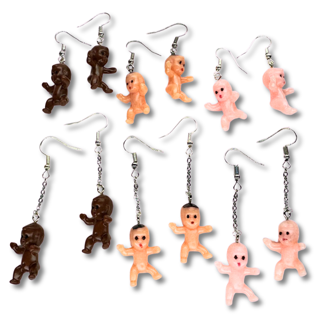 Single Baby Dangle Earrings