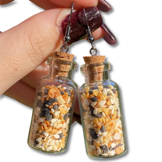 Everything Bagel Seasoning Earrings