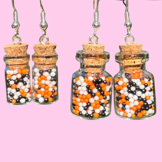 Halloween Candy Jar Earrings