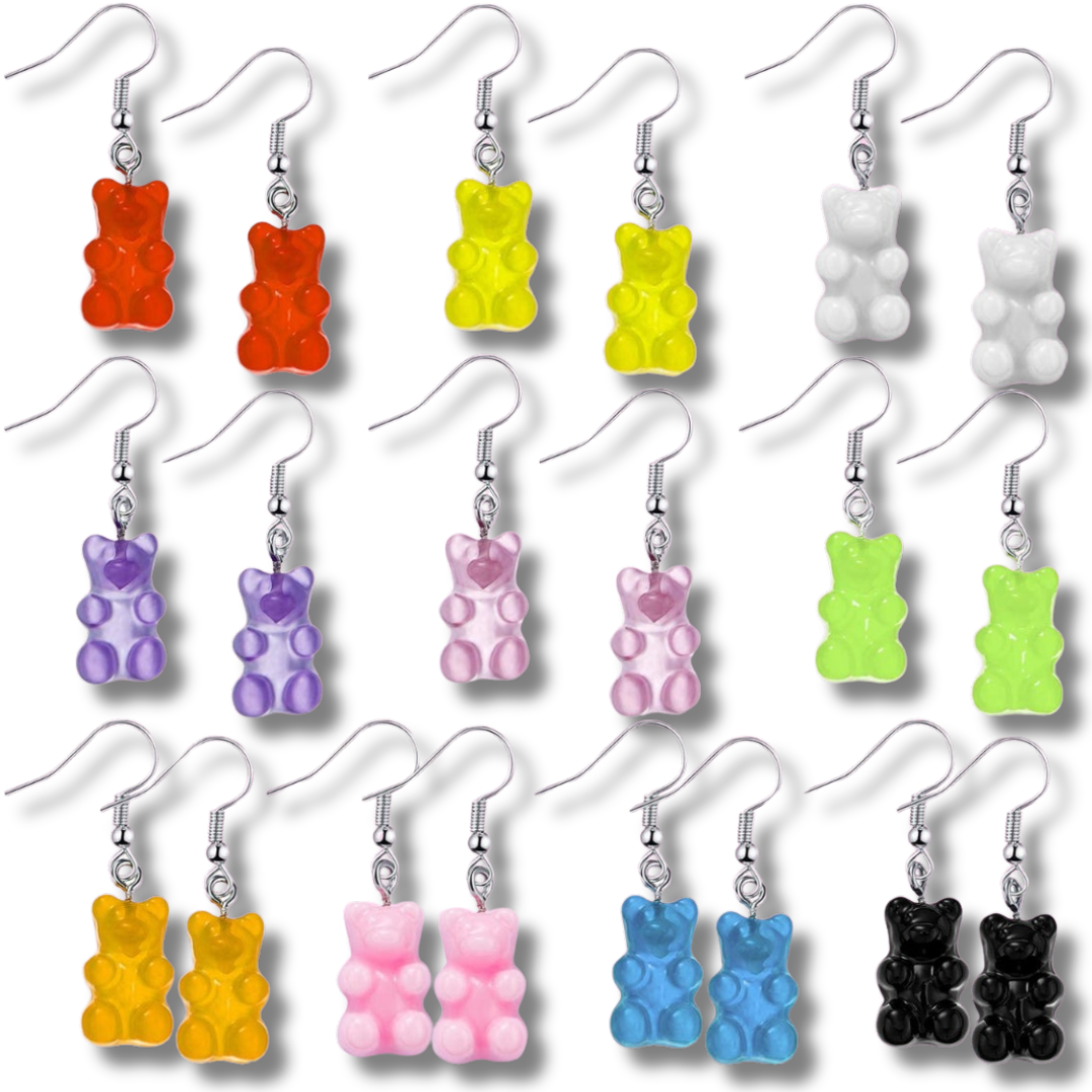 Gummy Bear Earrings