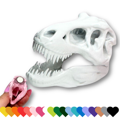 T-Rex Dinosaur Skull Magnet