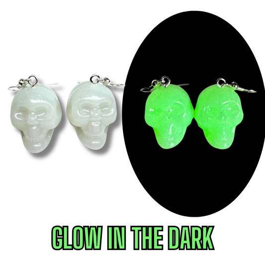 Skull Glow Earrings