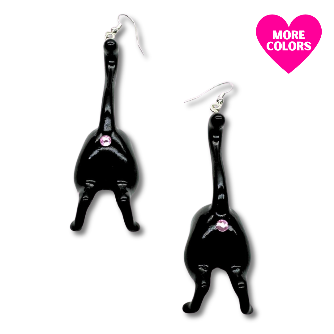 BlingHole Cat Butt Earrings