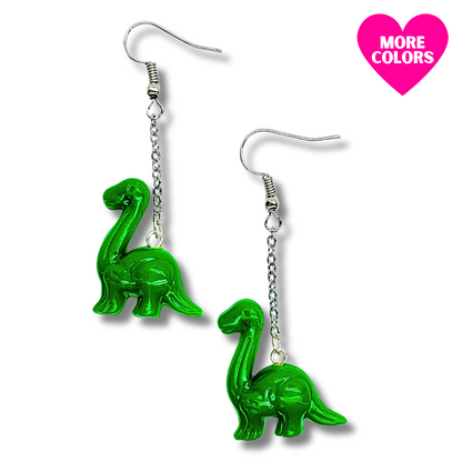 Dinosaur Charm Earrings