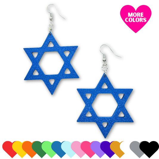 Star of David Earrings