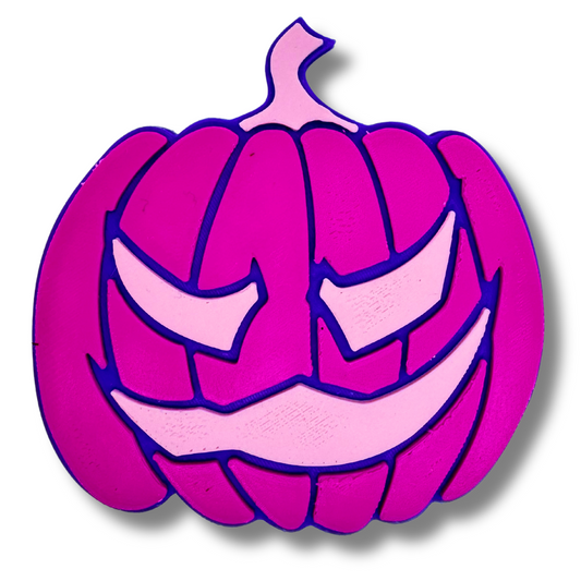 Pink Jack O' Lantern Magnet