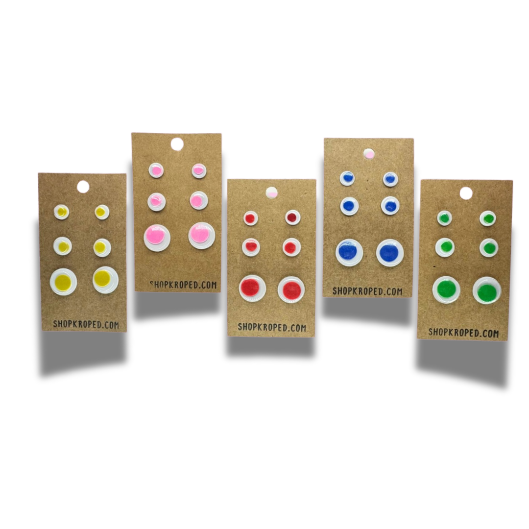 Googly Eye Stud 3-Pack