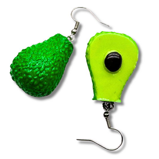 Avocado Slice Earrings