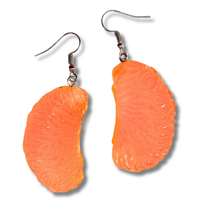 Orange Slice Earrings