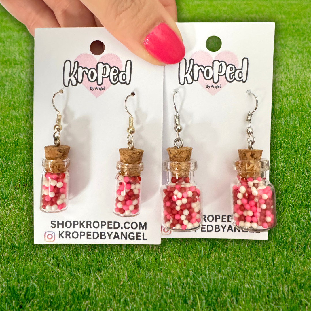 Valentine's Day Candy Jar Earrings