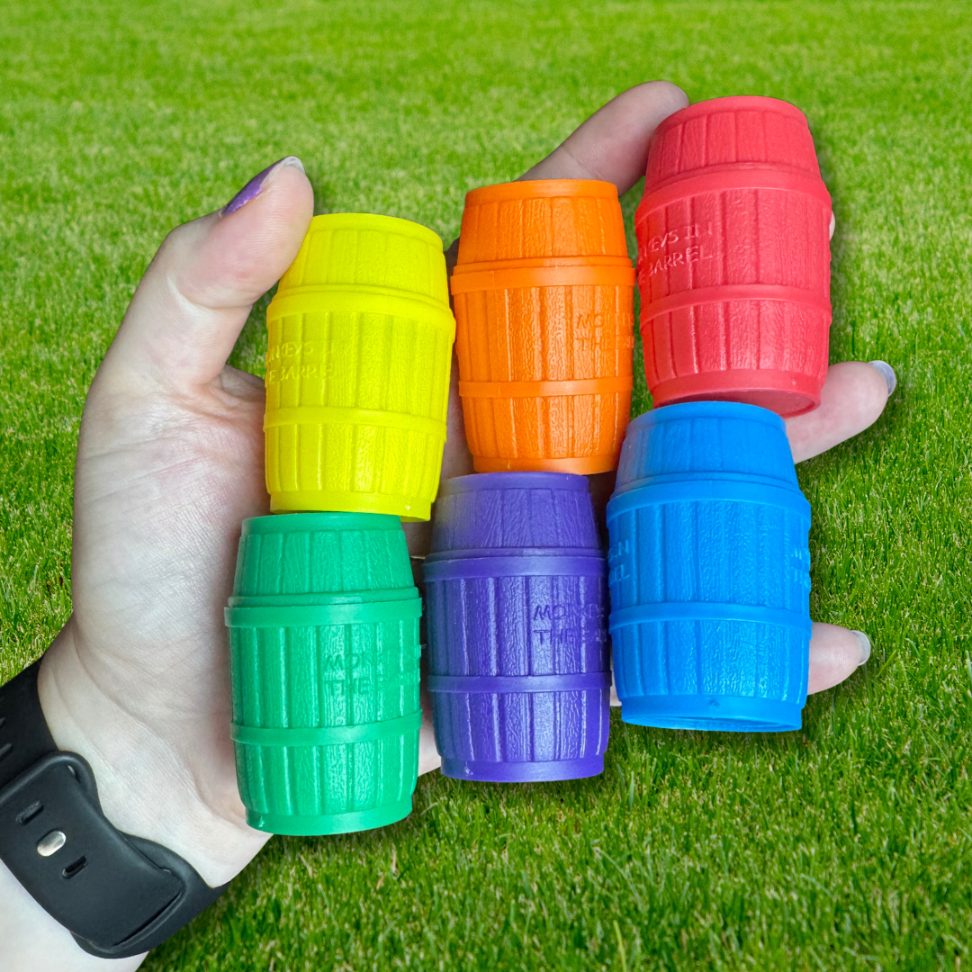 Monkey Barrel Game Keychain - More Colors