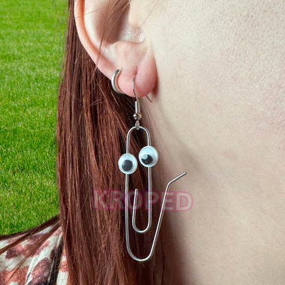 Clippy Paperclip Earrings