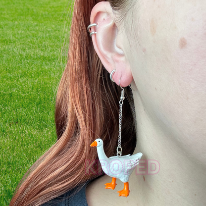 Duck Earrings