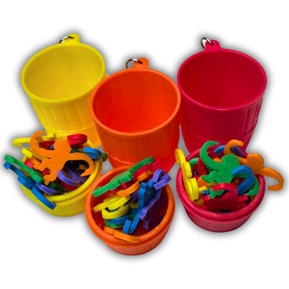 Monkey Barrel Game Keychain - More Colors