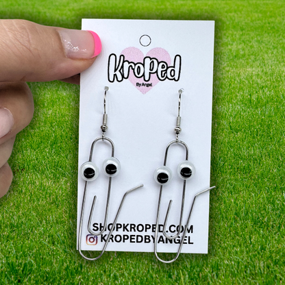 Clippy Paperclip Earrings