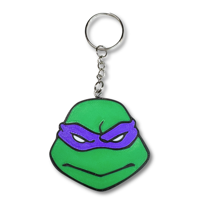 Turtle Hero Keychain
