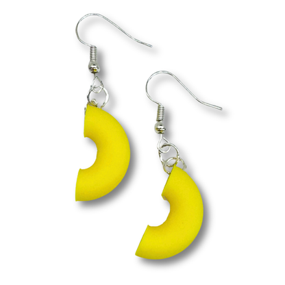 3D Printed Dangle Noodle Earrings