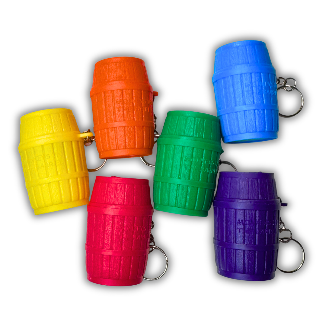 Monkey Barrel Game Keychain - More Colors