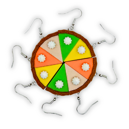 Pie Earrings